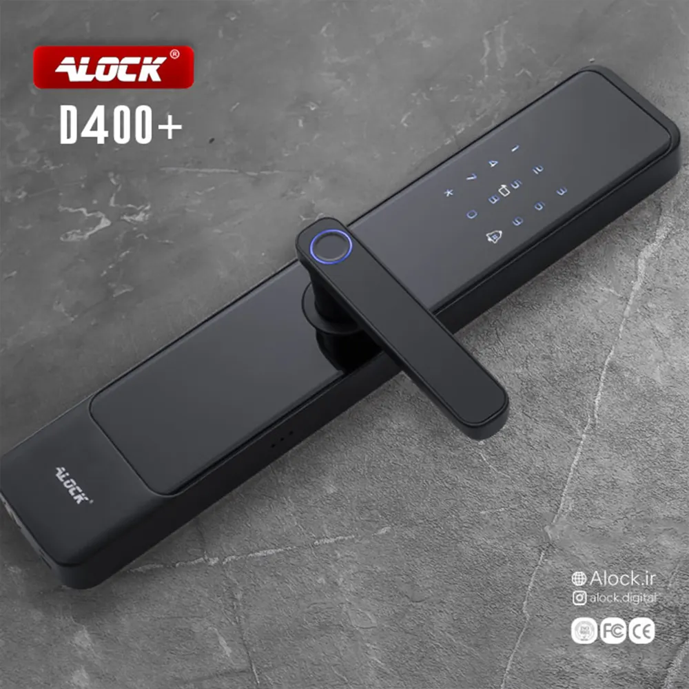 دستگیره هوشمند اثر انگشتی ALOCK مدل +D400