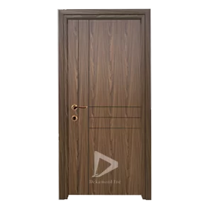 درب پلی وود با چهارچوب عرض 90-110 cm مدل 123-K