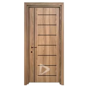 درب پلی وود با چهارچوب عرض 90-110 cm مدل 134-K
